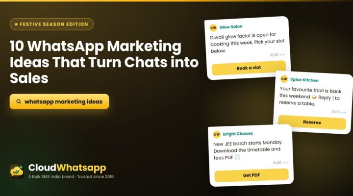 10 WhatsApp Marketing Ideas That Turn Conversations into Sales