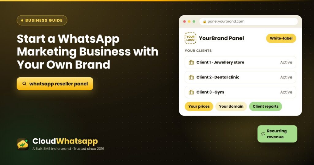 How to Start a WhatsApp Marketing Reseller Business with Your Own Brand