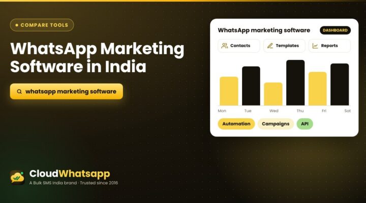 WhatsApp Marketing Software in India: Compare Features, Pricing & Benefits