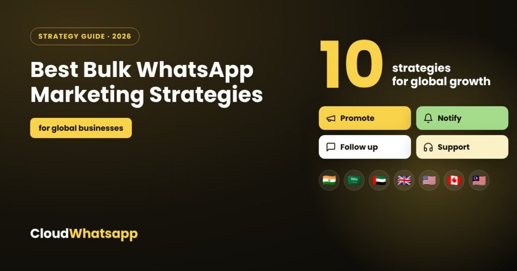 Best Bulk WhatsApp Marketing Strategies for Global Businesses in 2026
